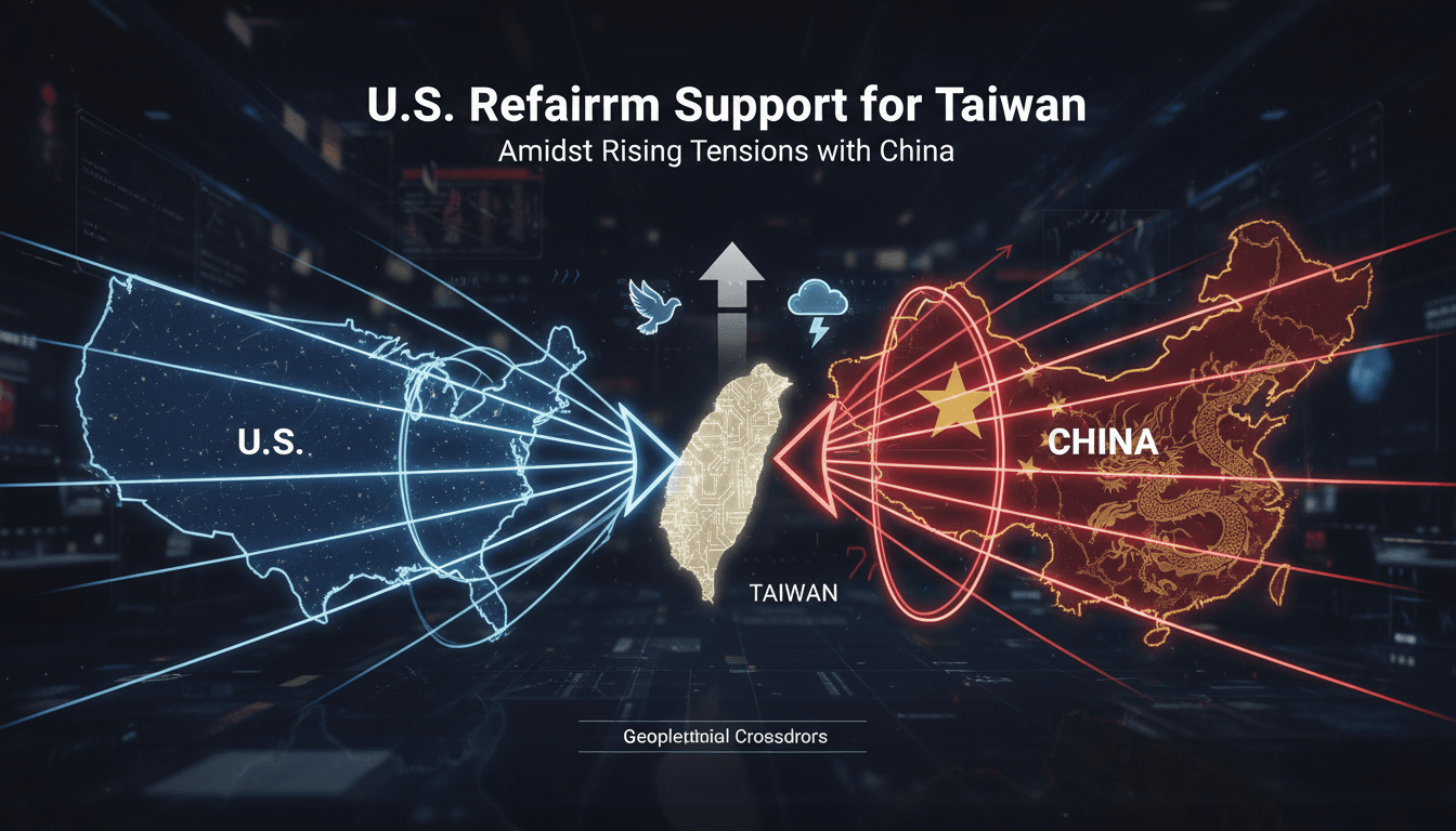 U.S. Secretary of State Marco Rubio discussing Taiwan policy
