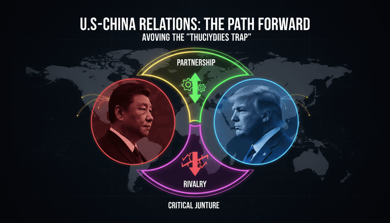 Xi Jinping and Donald Trump Discuss U.S.-China Relations in Beijing Meeting