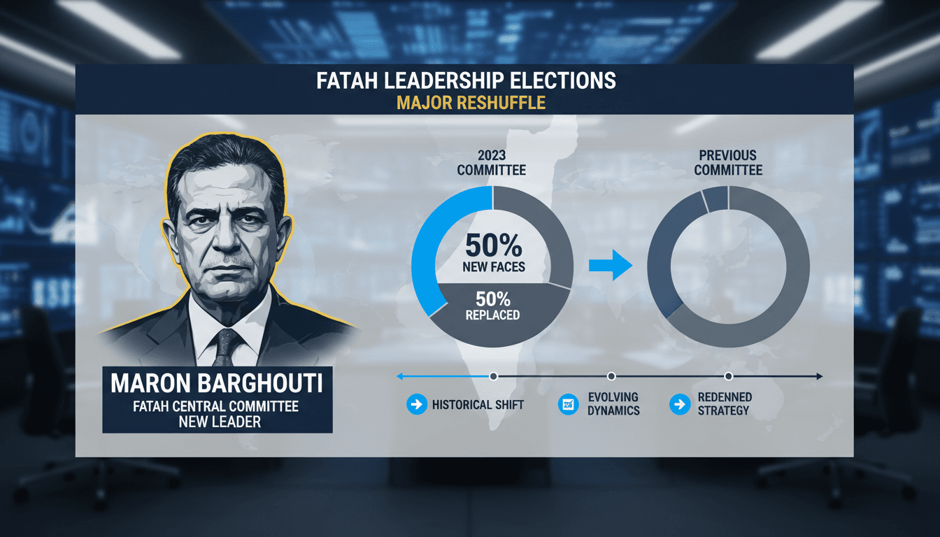 Maron Barghouti wins Fatah Central Committee elections amid significant leadership changes