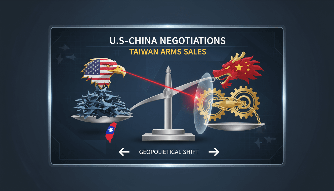 Trump Considers Arms Sales to Taiwan in U.S.-China Negotiations