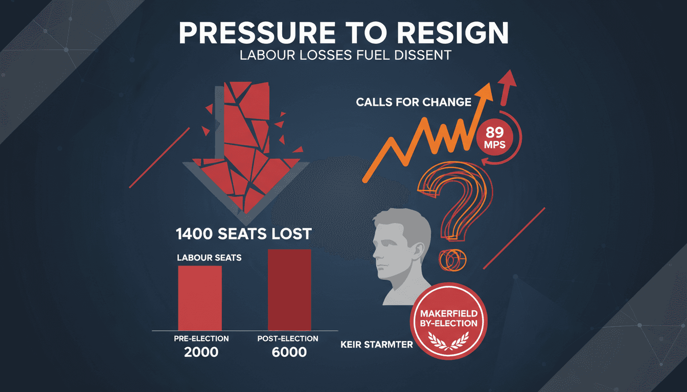 Keir Starmer Faces Pressure to Resign After Labour Party's Local Election Losses