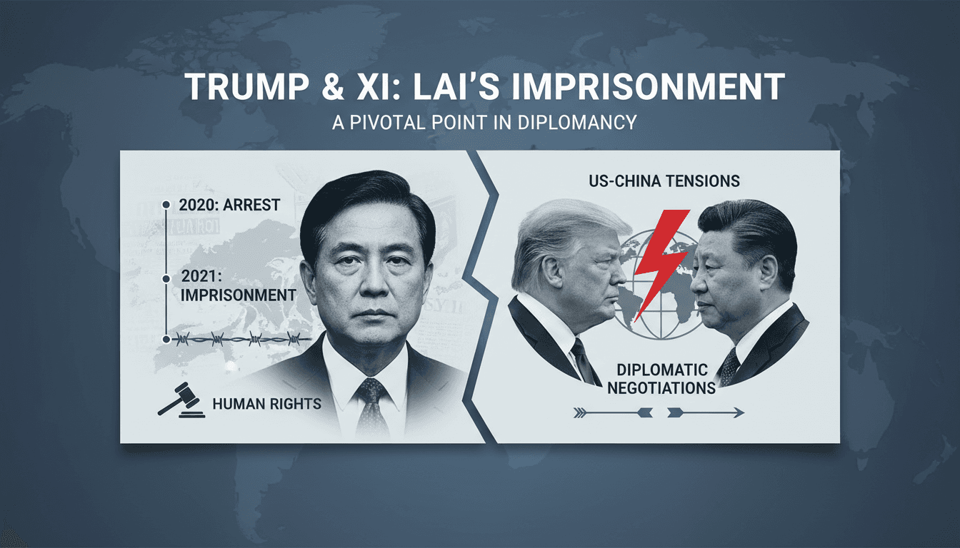 Trump Discusses Jimmy Lai's Imprisonment with Xi Jinping Amidst US-China Tensions