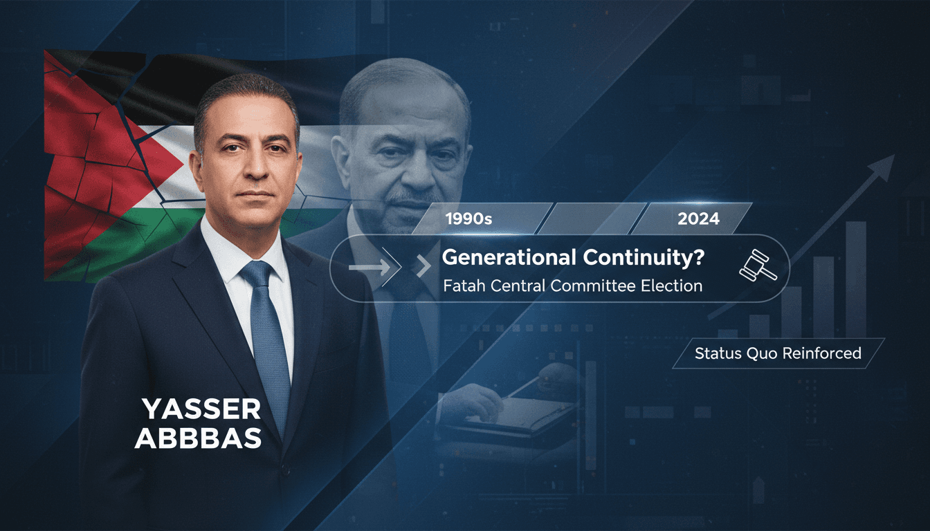 Yasser Abbas elected to Fatah central committee amid calls for political reform