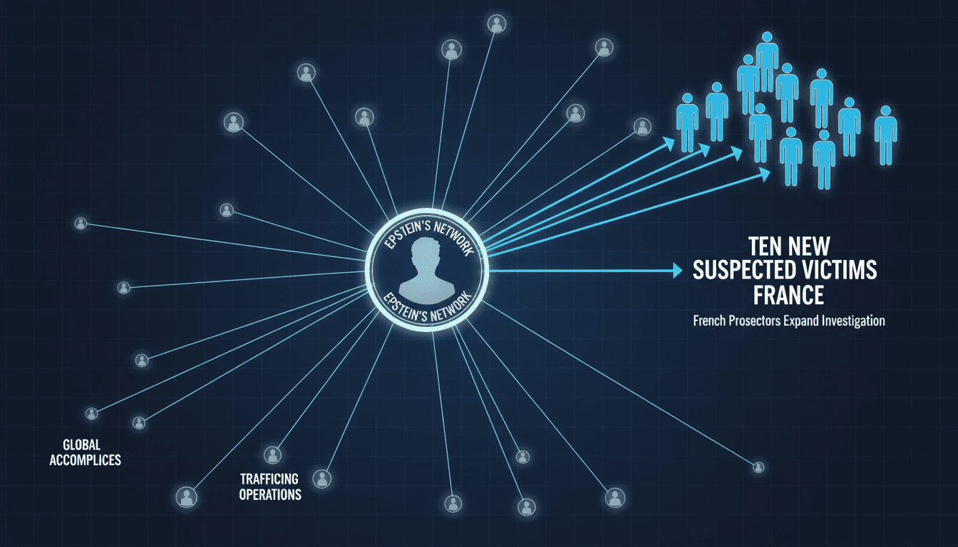 French prosecutors expand Epstein investigation with ten new suspected victims