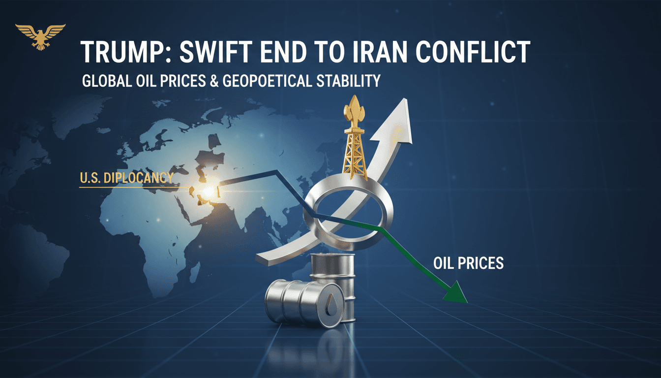 Trump Promises Swift End to Iran Conflict and Lower Oil Prices