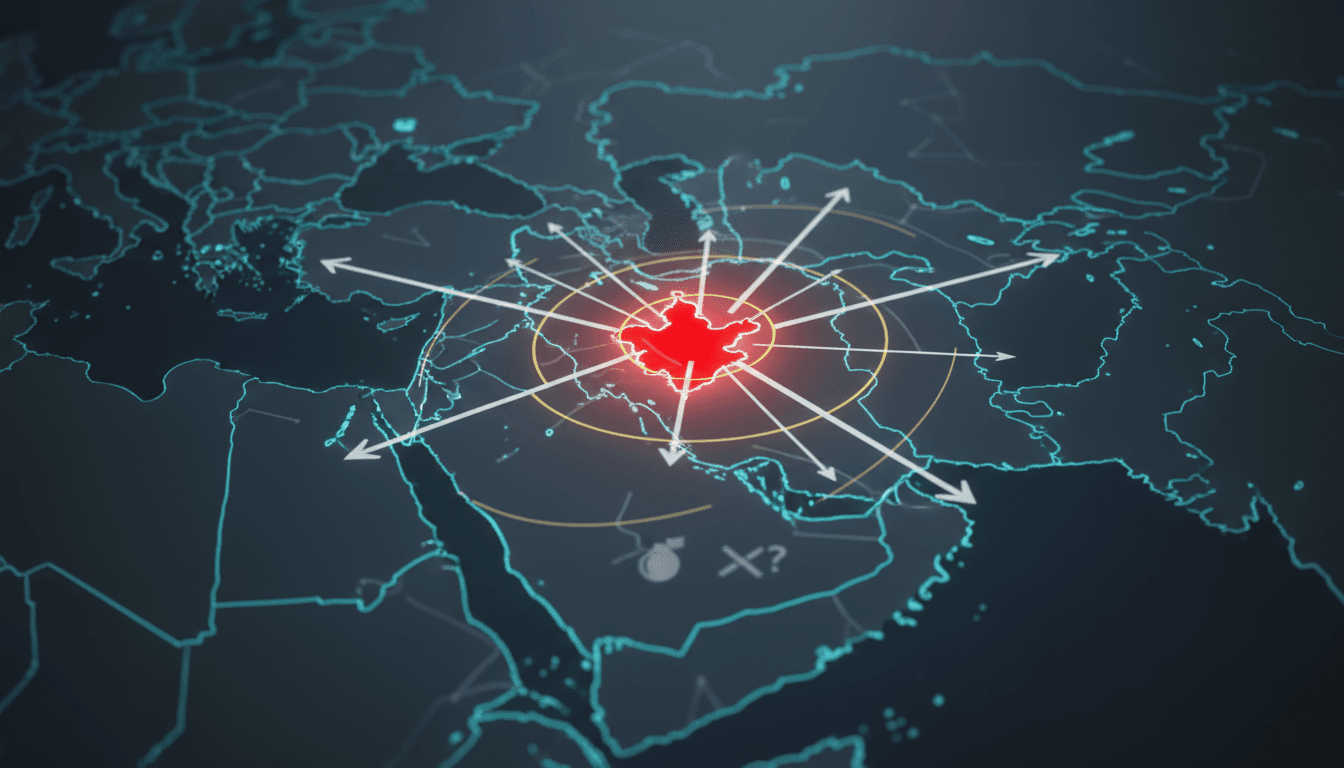Explosions reported on Qeshm Island, Iran, prompting military readiness.