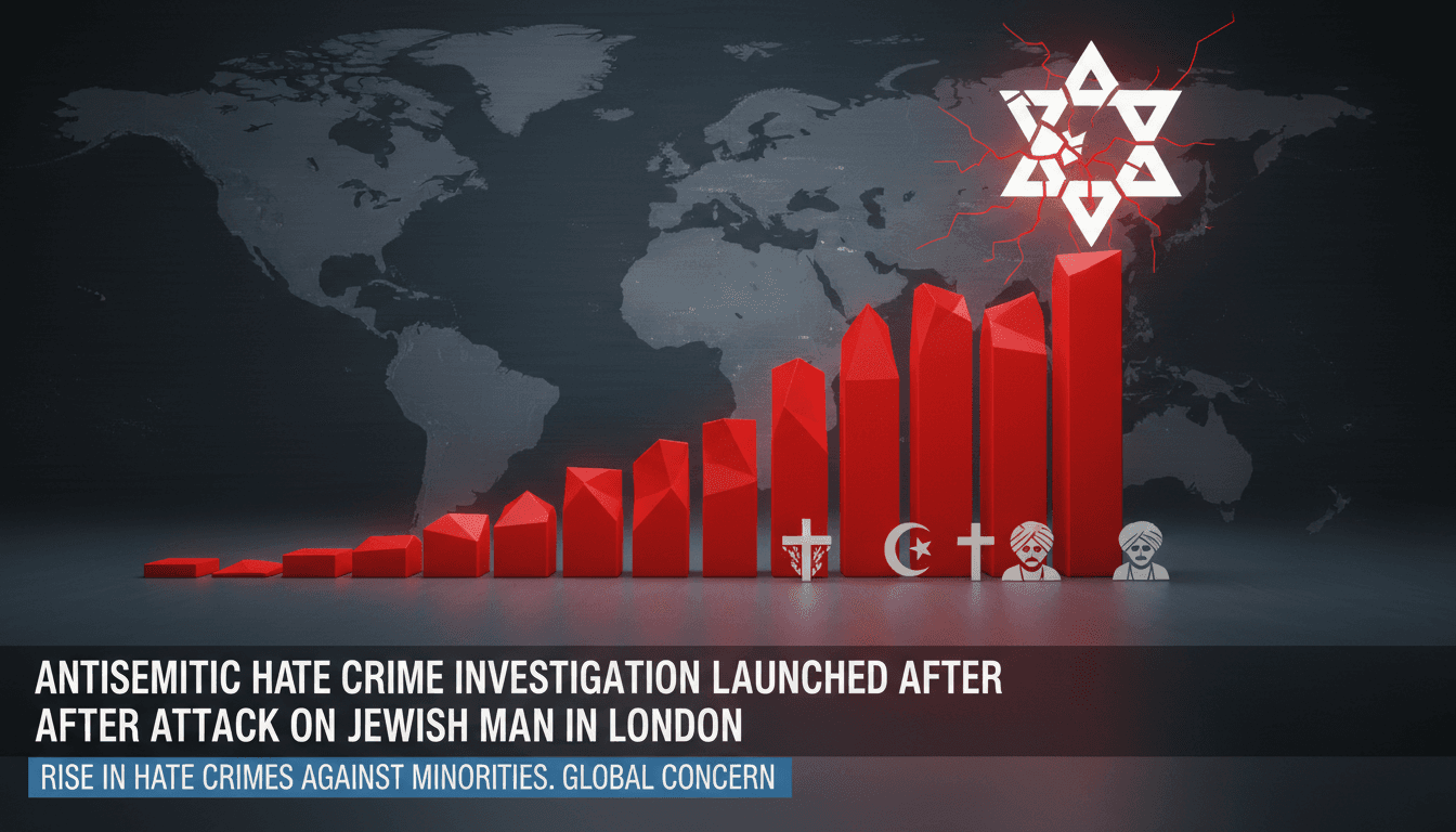 Police investigating antisemitic hate crime in London