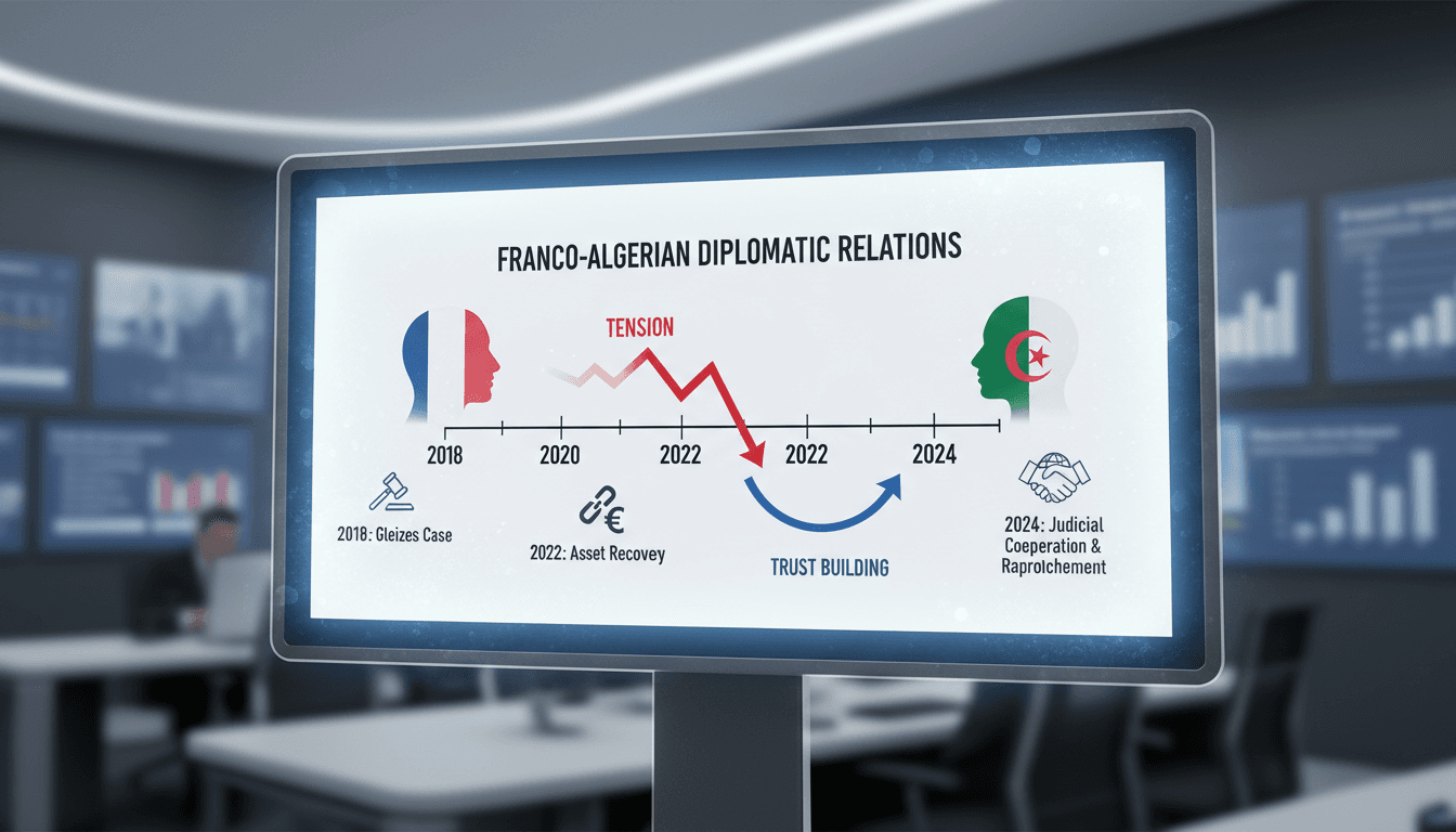 French Justice Minister visits Algeria to enhance diplomatic relations