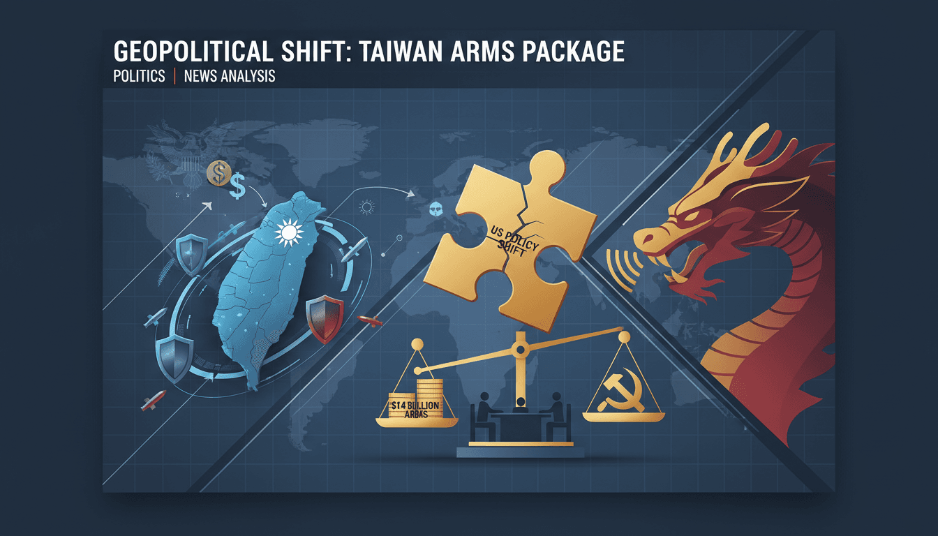 Trump's Comments on Taiwan Arms Package Spark Concerns Over U.S. Policy Shift