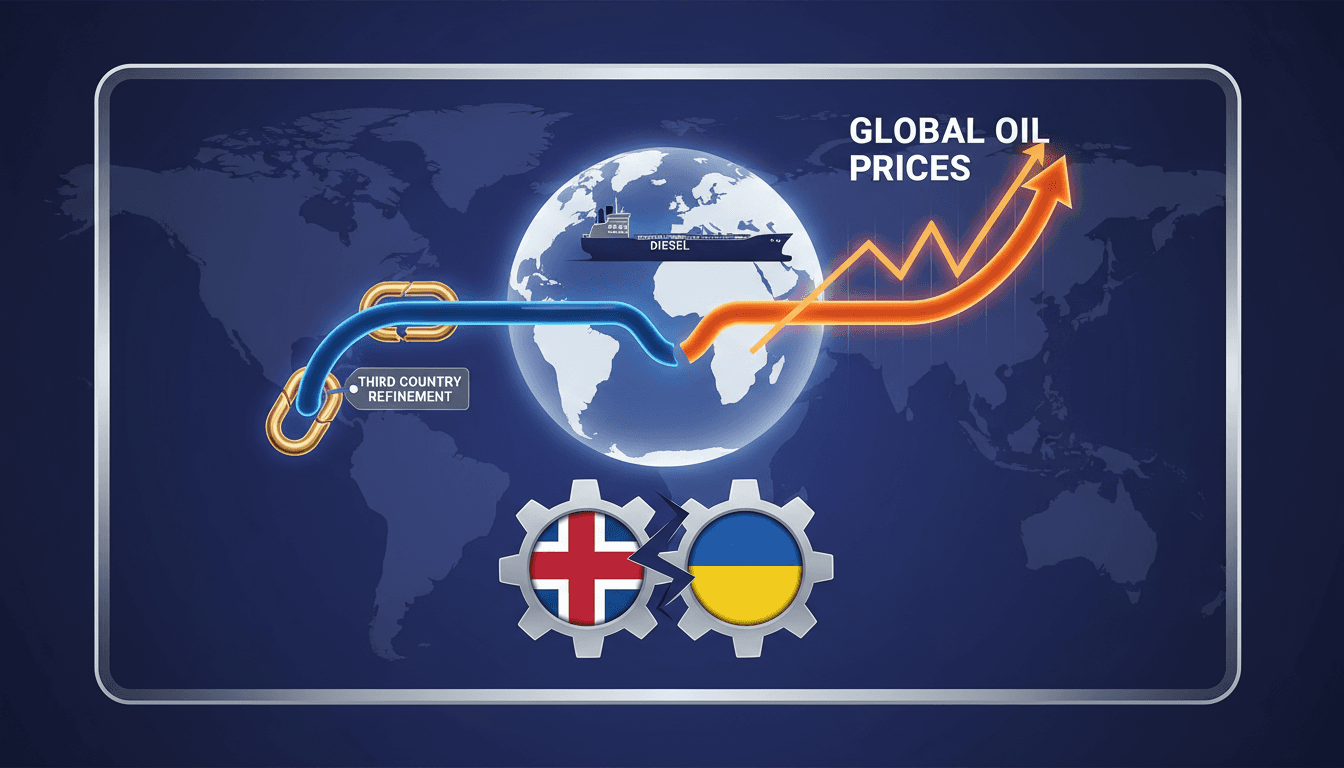 UK Eases Sanctions on Russian Oil Imports Allowing Diesel and Jet Fuel from Third Countries