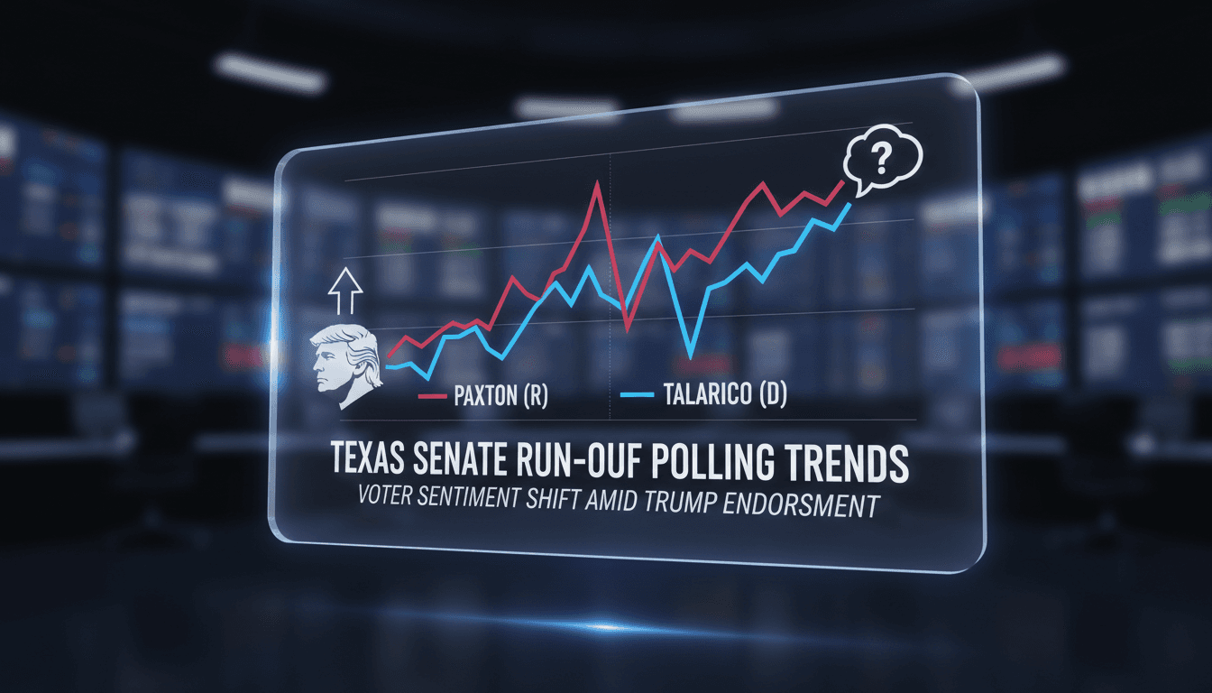Ken Paxton campaigning for the Texas Senate seat with Trump’s endorsement