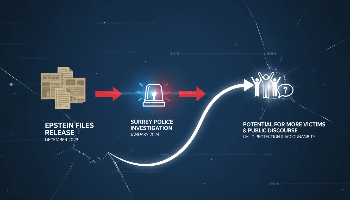 Surrey Police Launch Investigation into Historical Child Sexual Abuse Linked to Epstein Files