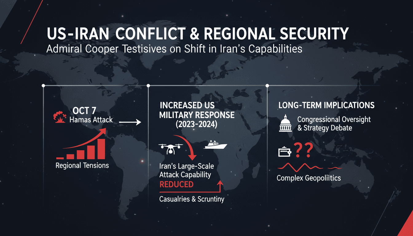 Admiral Cooper Testifies on US-Iran Conflict and Regional Security Implications