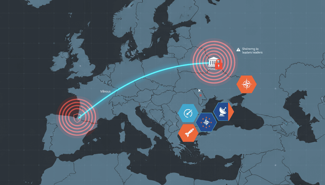 Emergency alert in Lithuania due to drone airspace violation