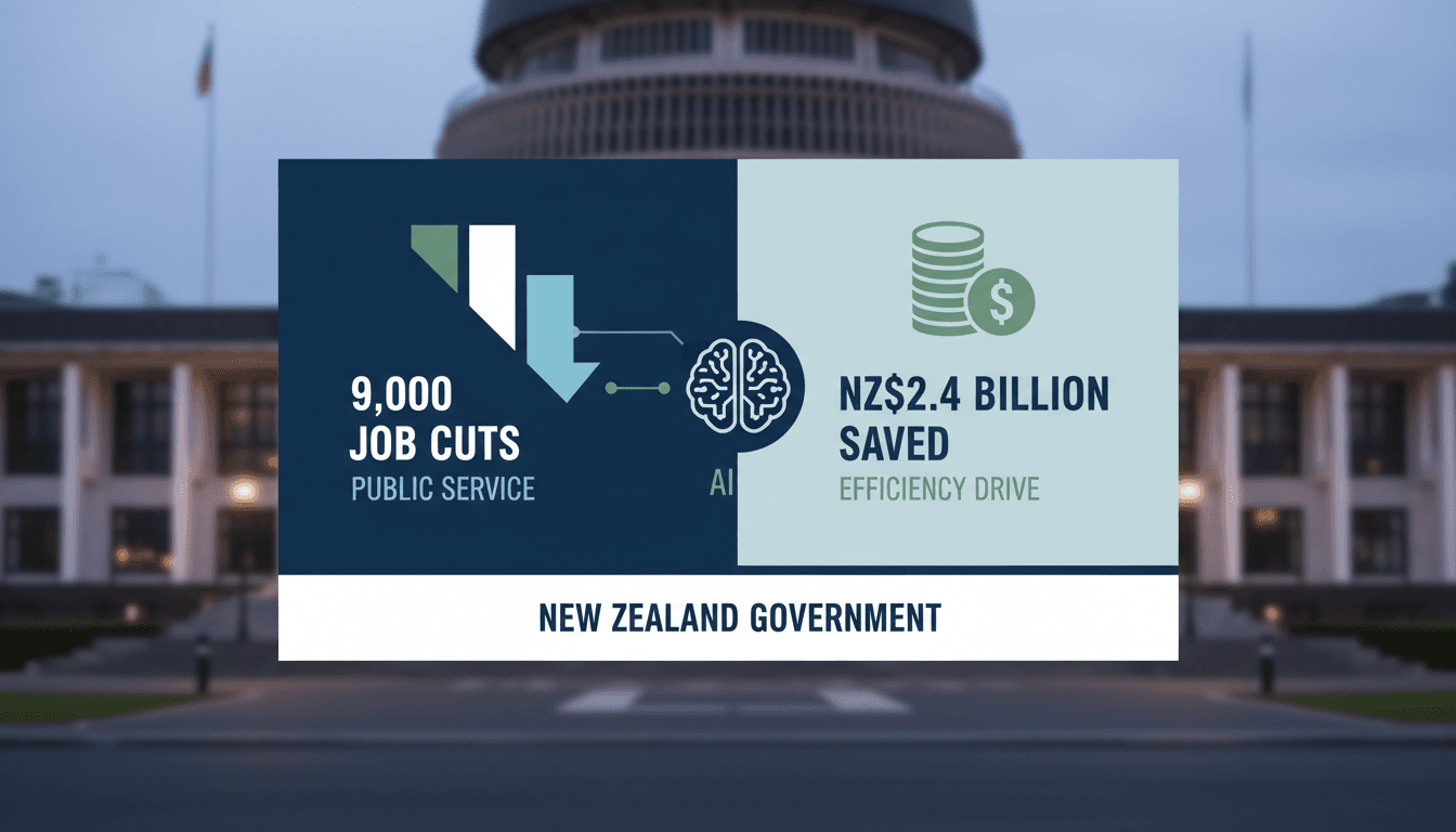 New Zealand government building with a focus on public service reform
