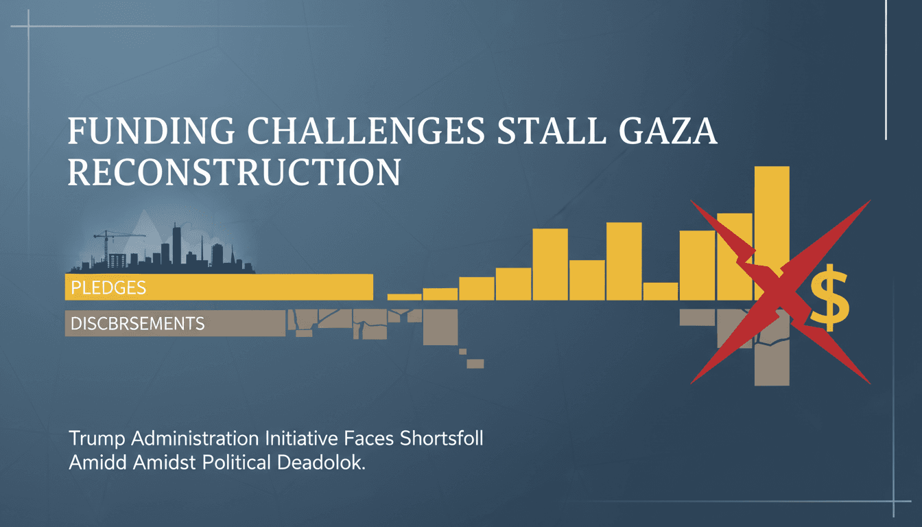 Funding Challenges Stall Gaza Reconstruction Efforts Led by Trump Administration