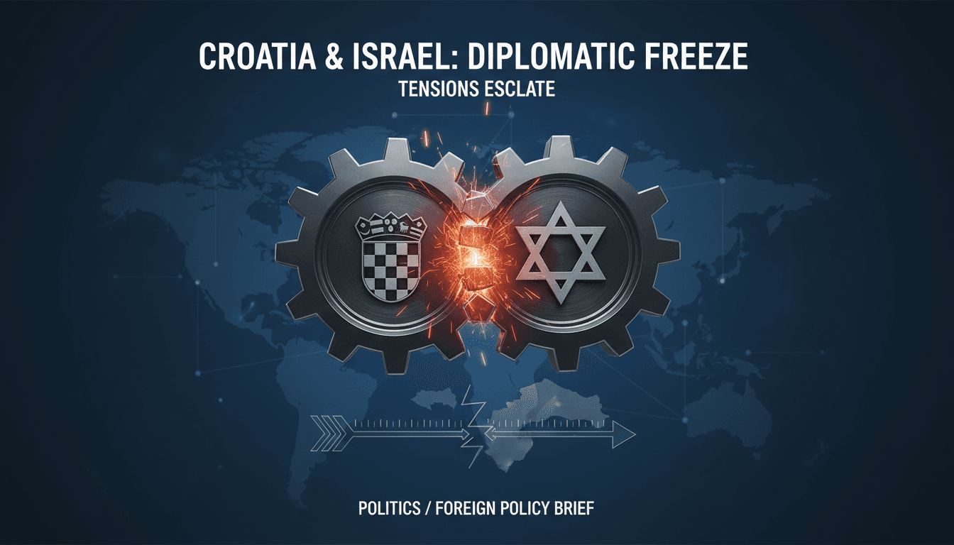 Croatian President Rejects Israeli Ambassador Amid Diplomatic Tensions