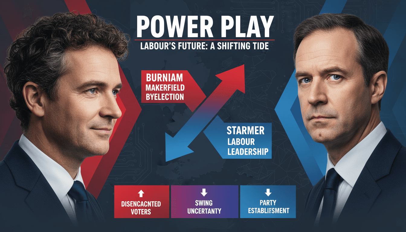 Andy Burnham announces candidacy for Makerfield byelection as challenge to Keir Starmer's leadership