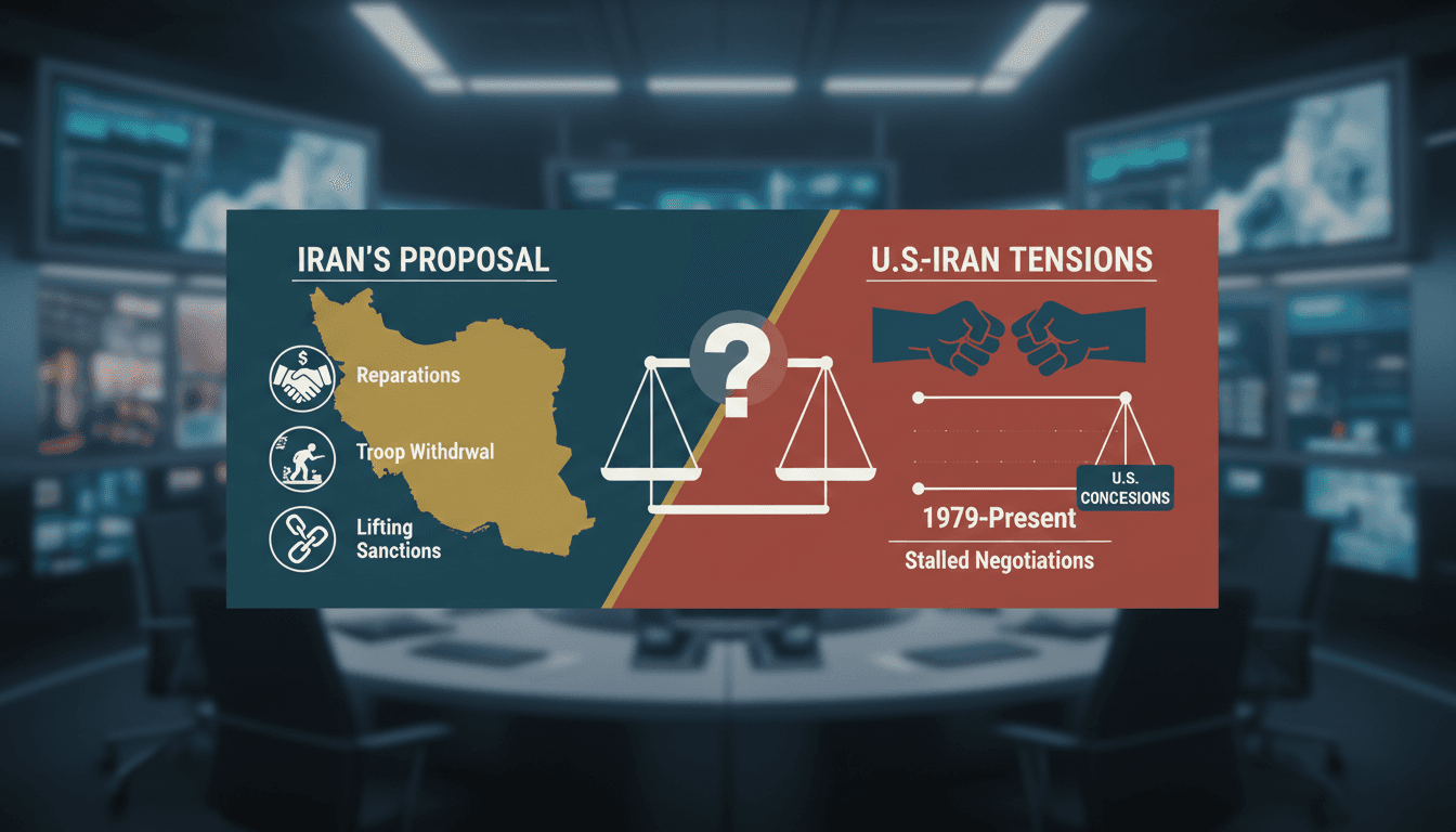 Iran Proposes Revised Peace Terms to U.S. Amid Ongoing Tensions