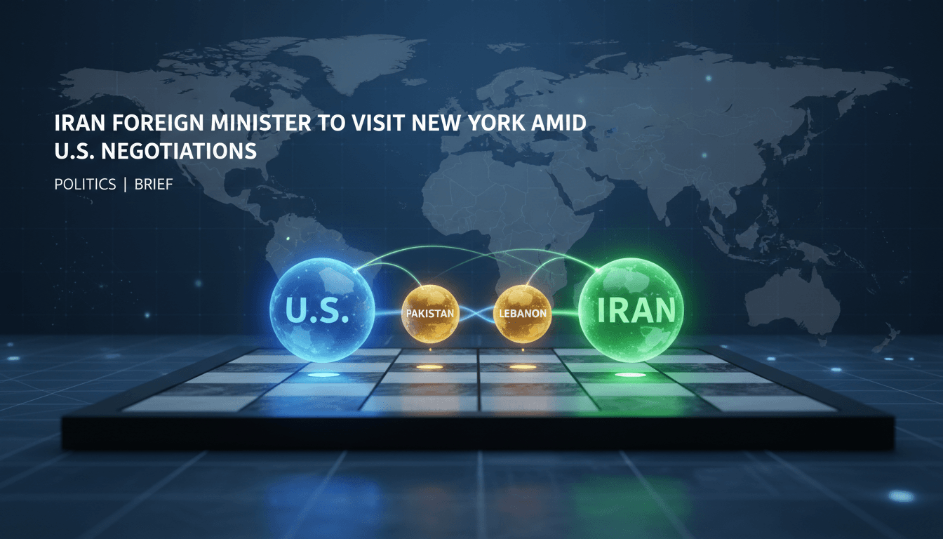Iran Foreign Minister's visit to New York for diplomatic talks