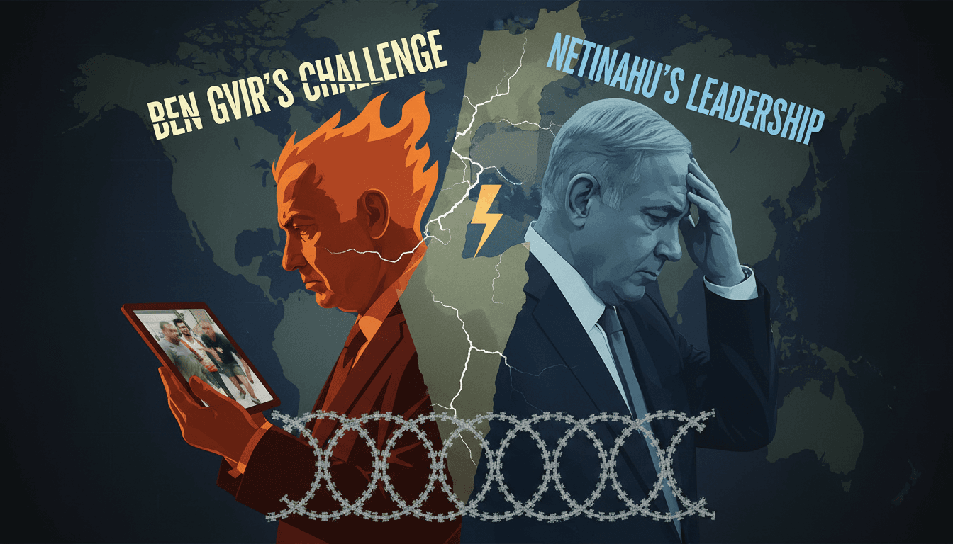Ben Gvir's Controversial Video Raises Questions on Netanyahu's Leadership