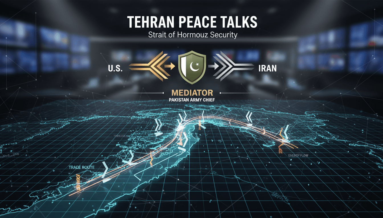 Pakistani Army Chief Asim Munir in Tehran for US-Iran peace talks