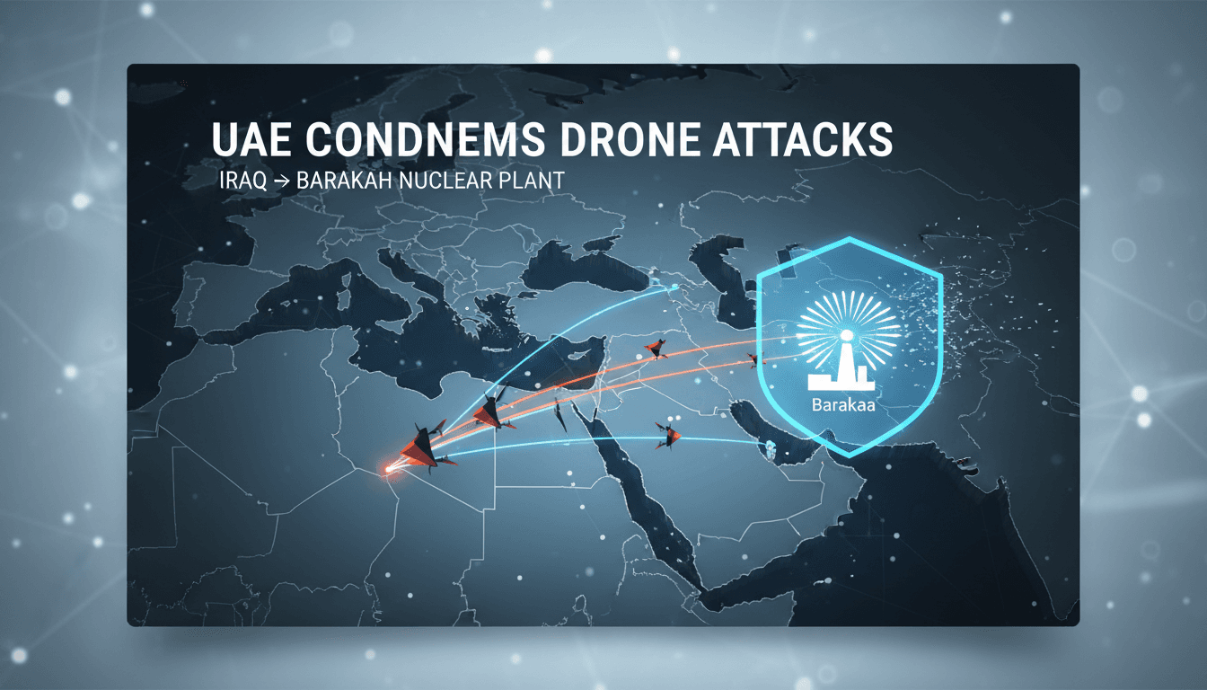 UAE Barakah nuclear power plant under threat from drone attacks