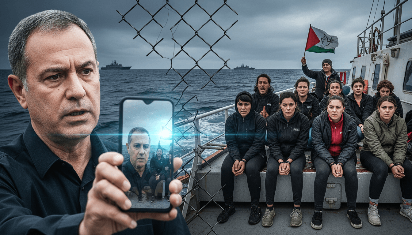 Ben-Gvir's Video of Flotilla Activists Sparks International Outrage