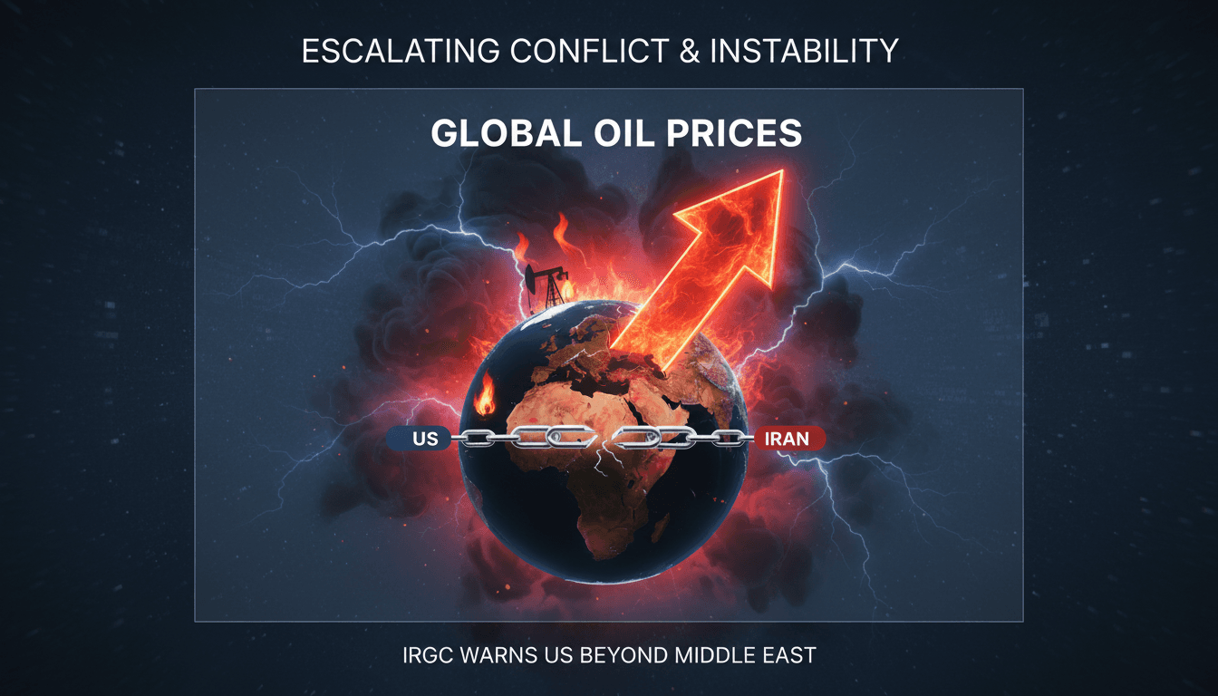 IRGC warning to US about escalating conflict in the Middle East