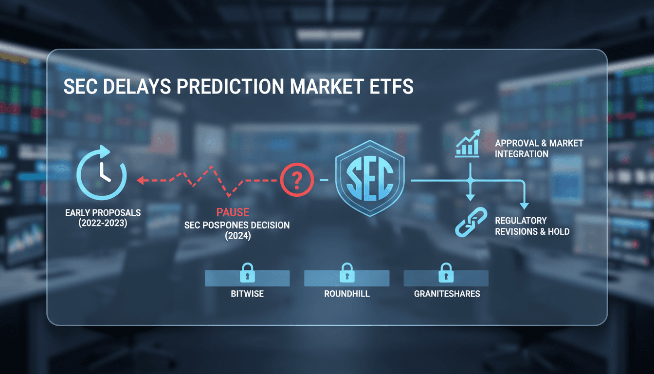 SEC Delays Approval of Prediction Market ETFs Pending Public Feedback