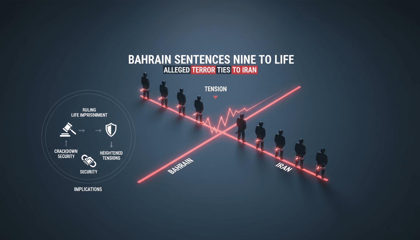 Bahrain court ruling on terrorism ties to Iran