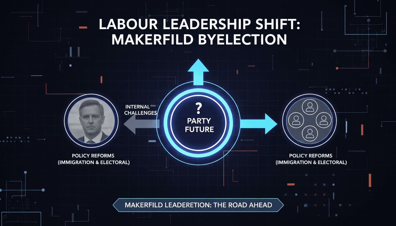Andy Burnham campaigning for the Makerfield byelection
