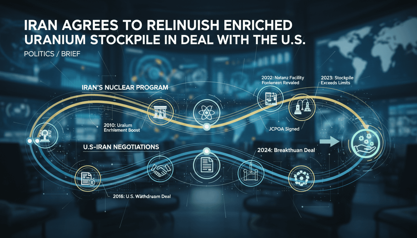 Iran and U.S. flags symbolizing nuclear negotiations