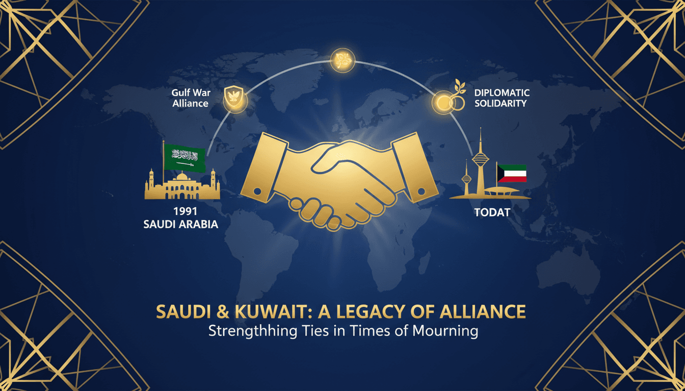 Saudi leaders express condolences to Kuwait's Emir after Sheikh's death.