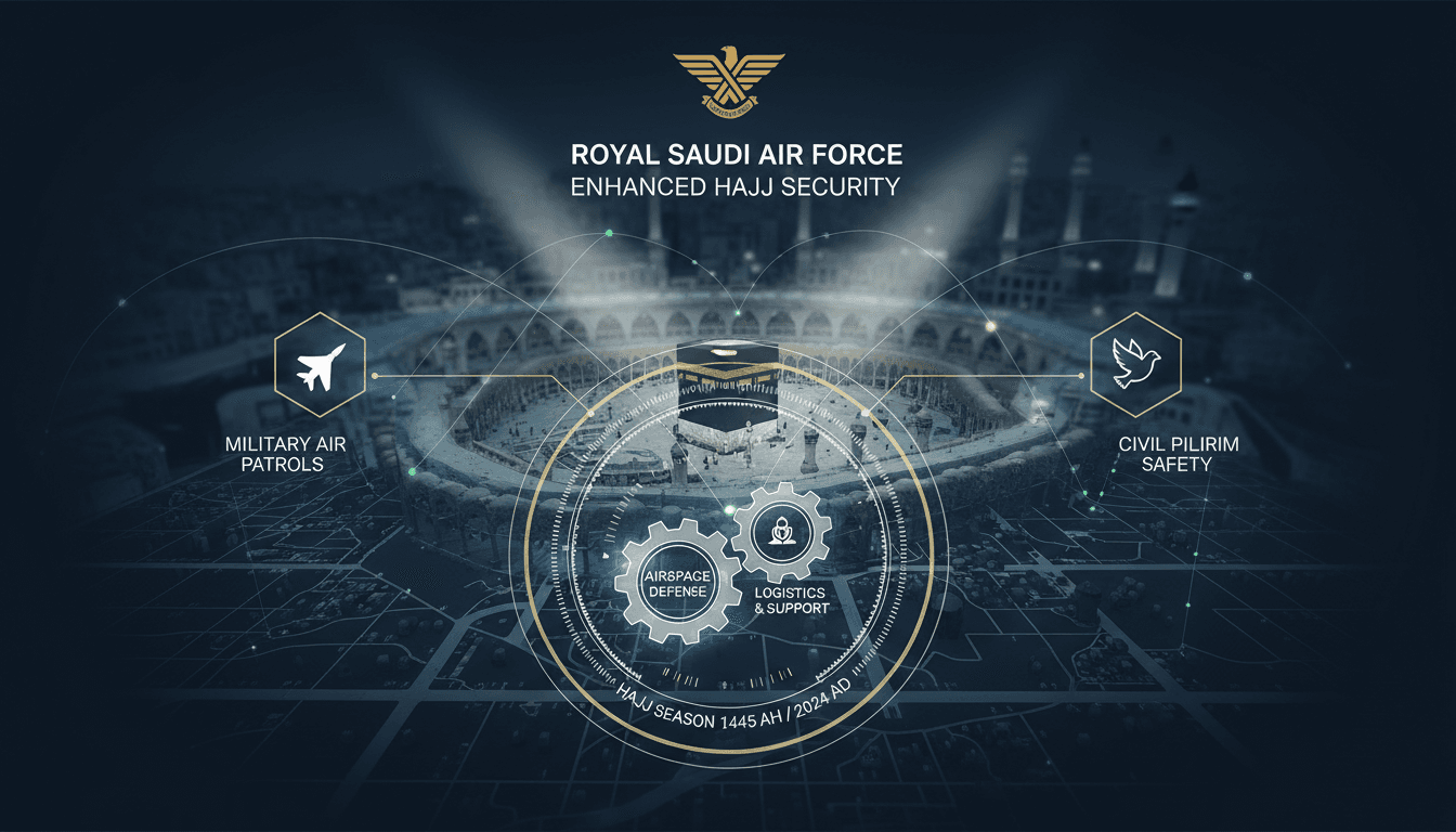 Royal Saudi Air Force operations during Hajj pilgrimage