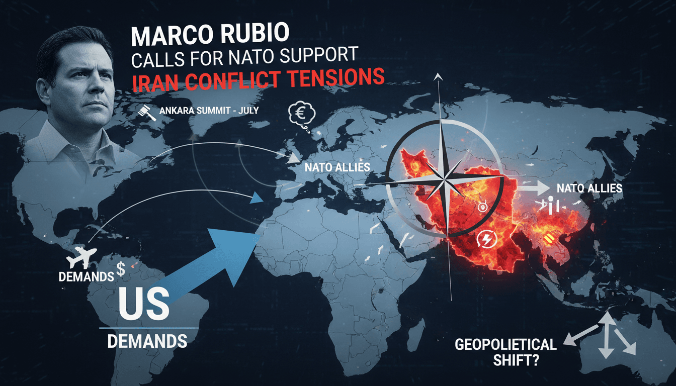 Marco Rubio Calls for NATO Support Amid Iran Conflict Tensions