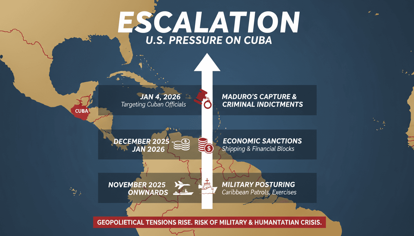 Trump Administration Intensifies Pressure on Cuba After Maduro's Capture