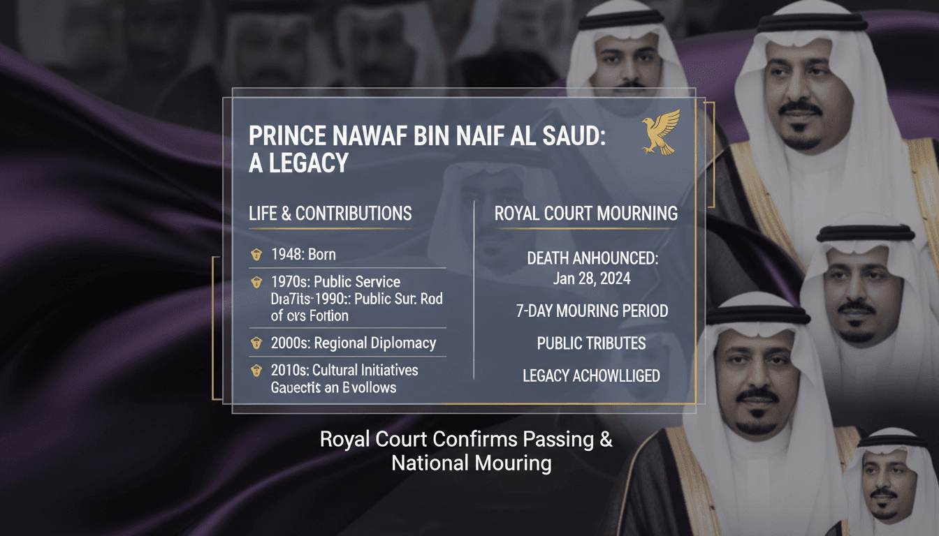 Prince Nawaf bin Naif bin Abdulaziz Al Saud portrait