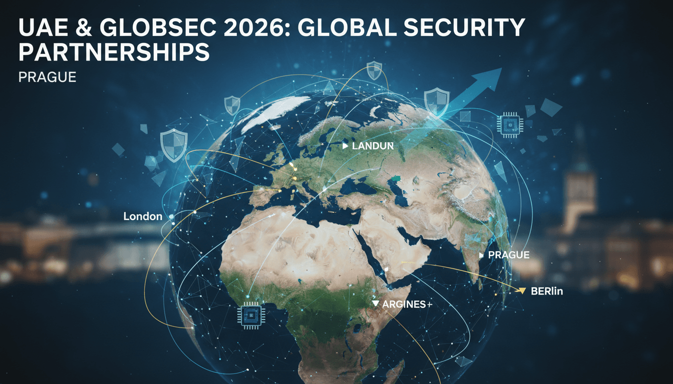 UAE delegation at GLOBSEC Forum 2026 in Prague