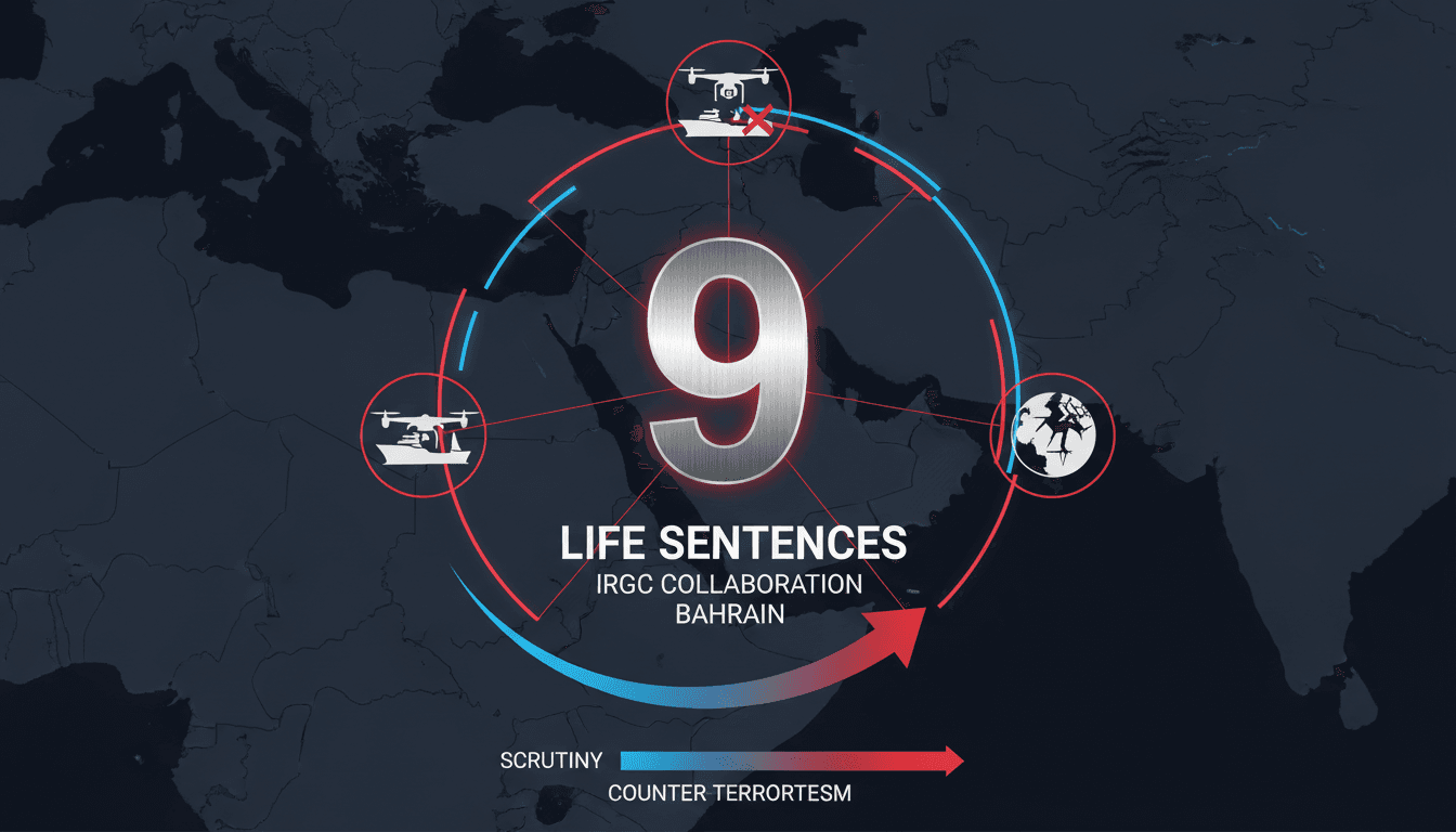 Bahrain Imposes Life Sentences on Nine for IRGC Collaboration