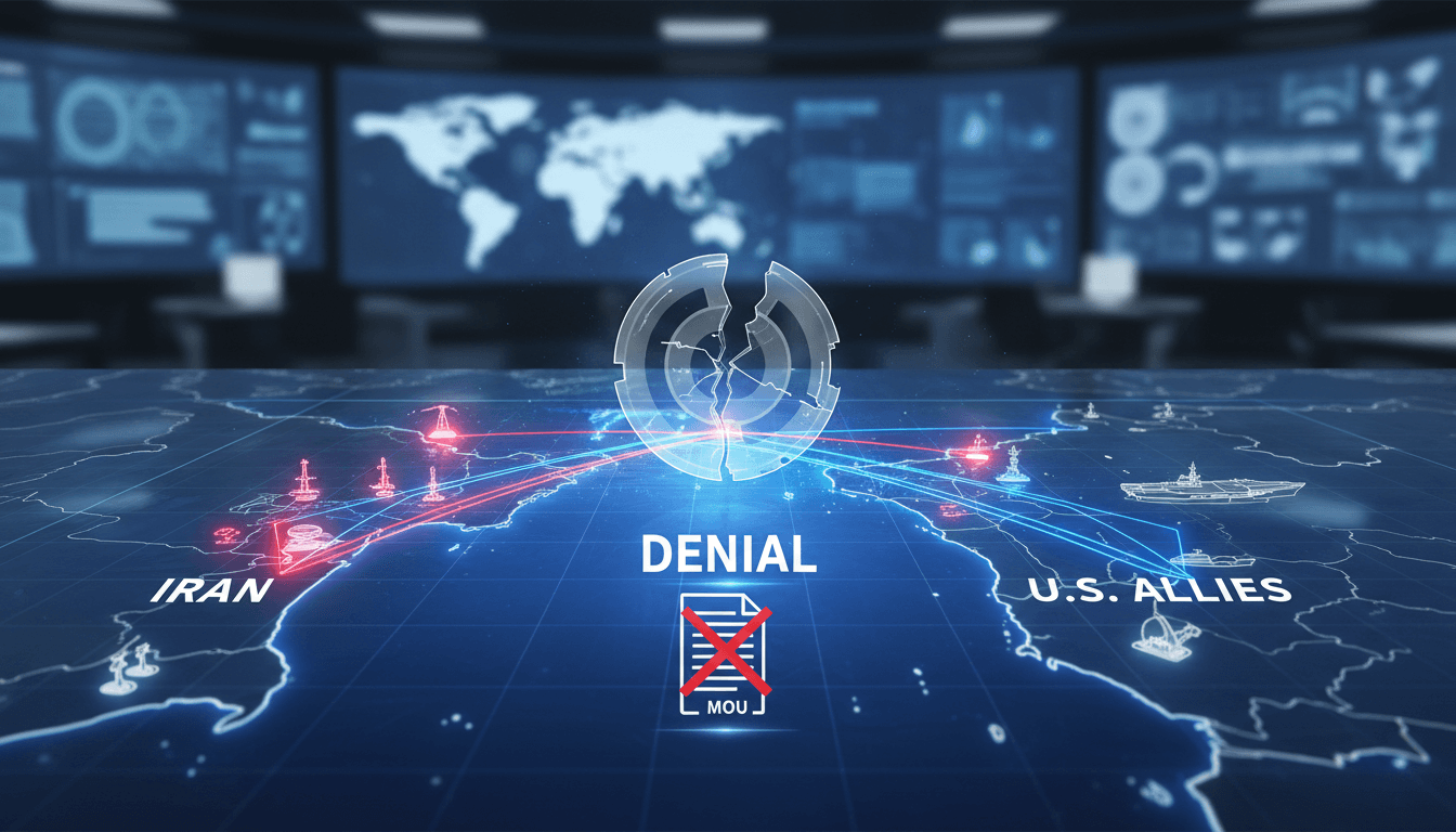 U.S. and Iranian flags symbolizing diplomatic tensions