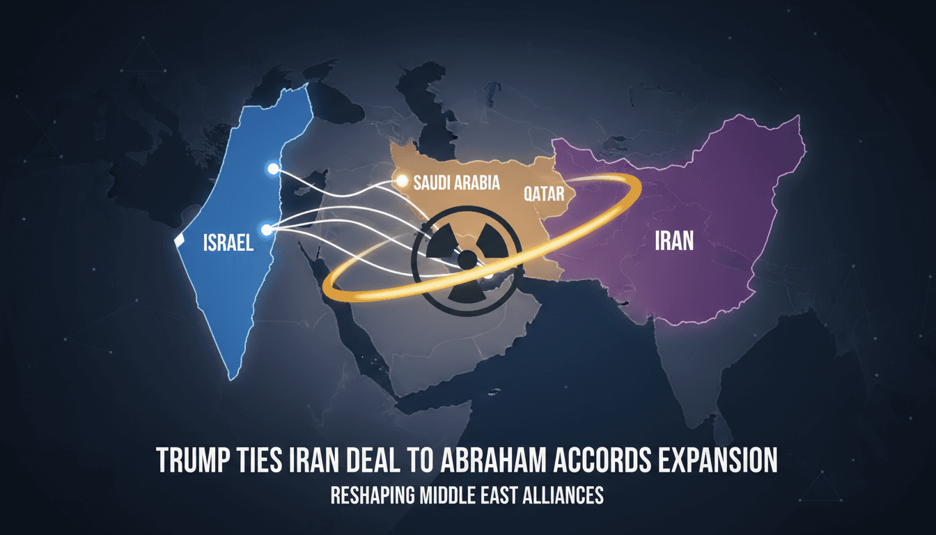 President Trump discusses Middle Eastern diplomacy and the Abraham Accords.