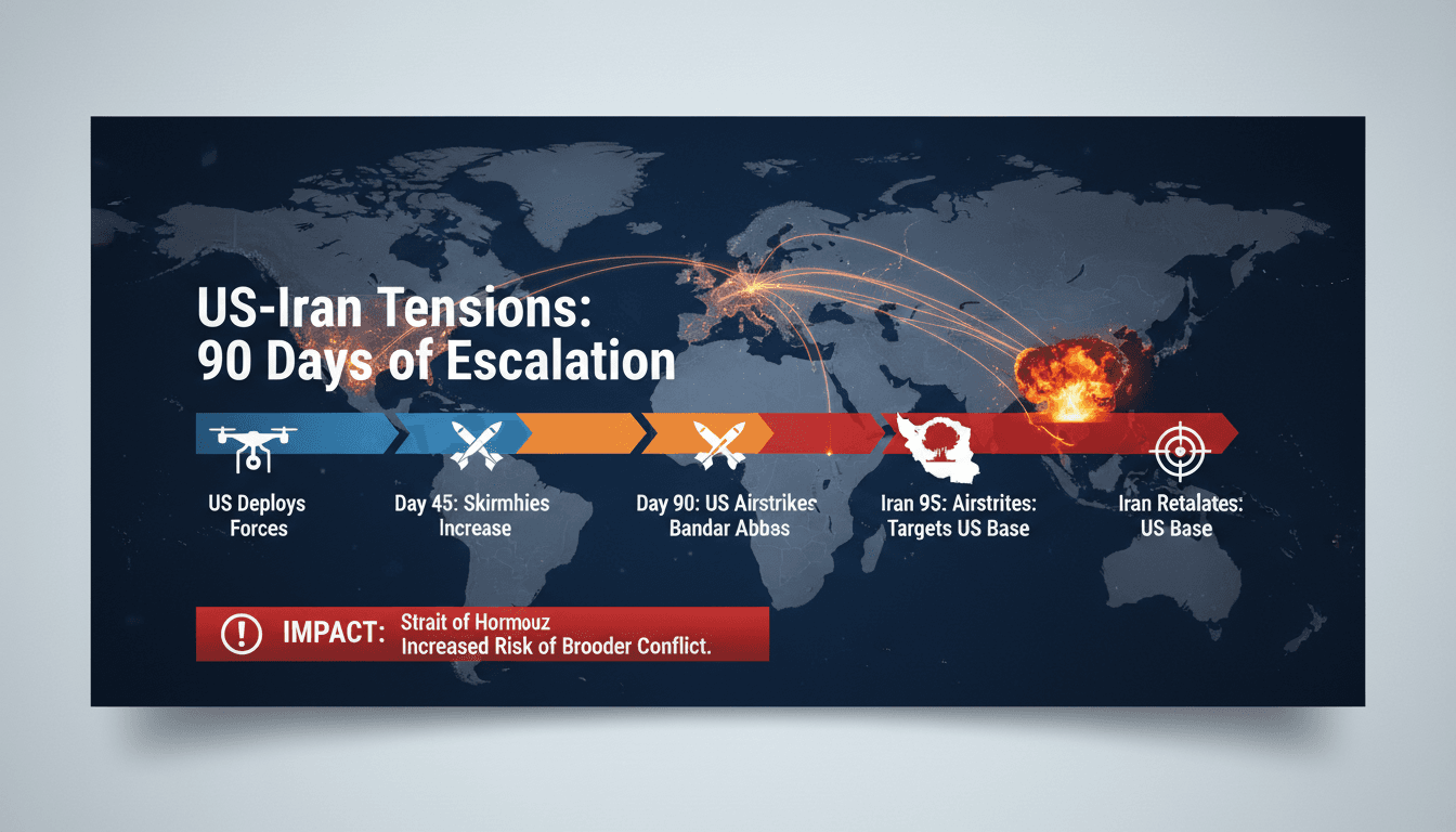 US airstrikes near Bandar Abbas and their impact on Iran relations