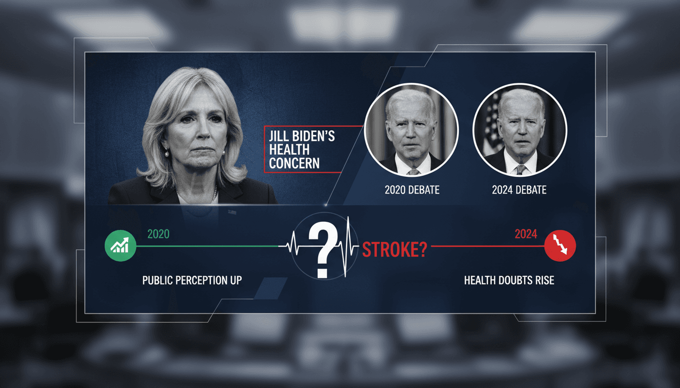 Jill Biden discussing her concerns about Joe Biden's health after the debate.