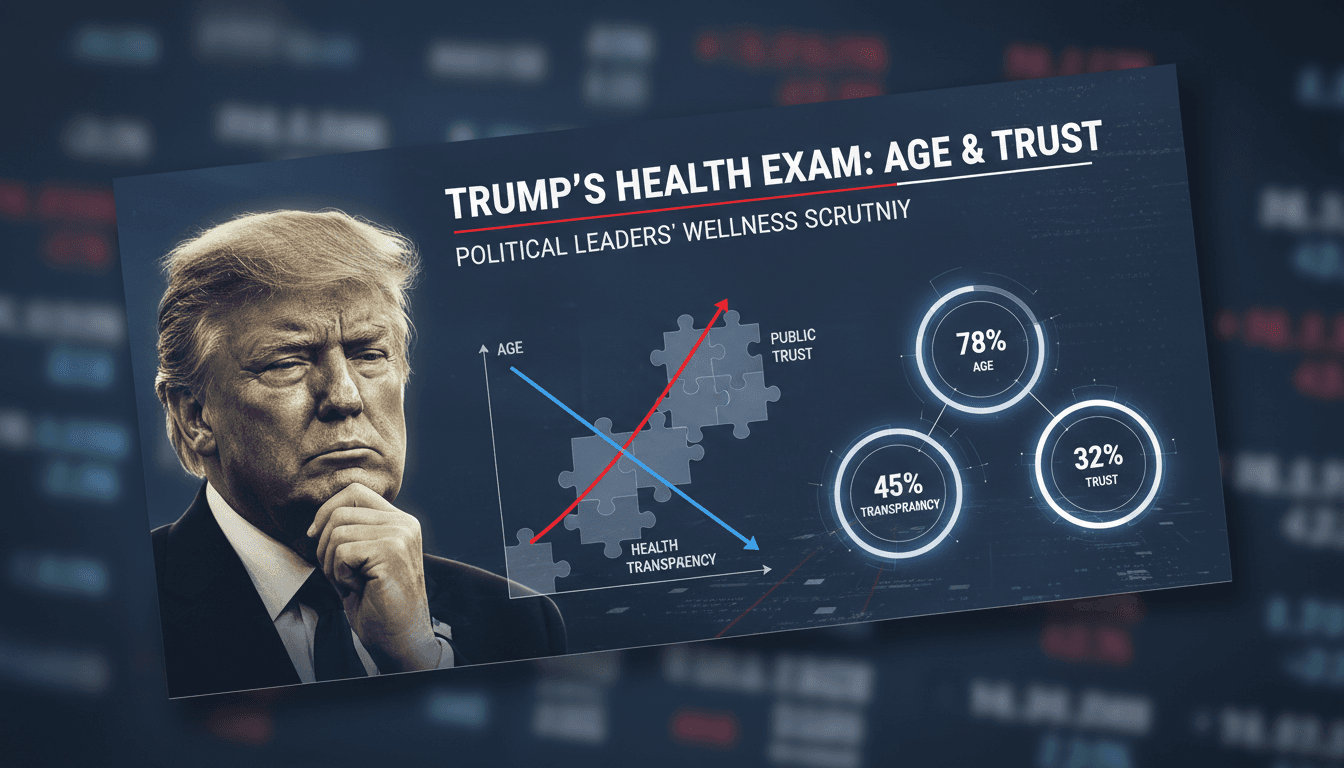 Trump's Annual Physical Exam Sparks Health Transparency Debate
