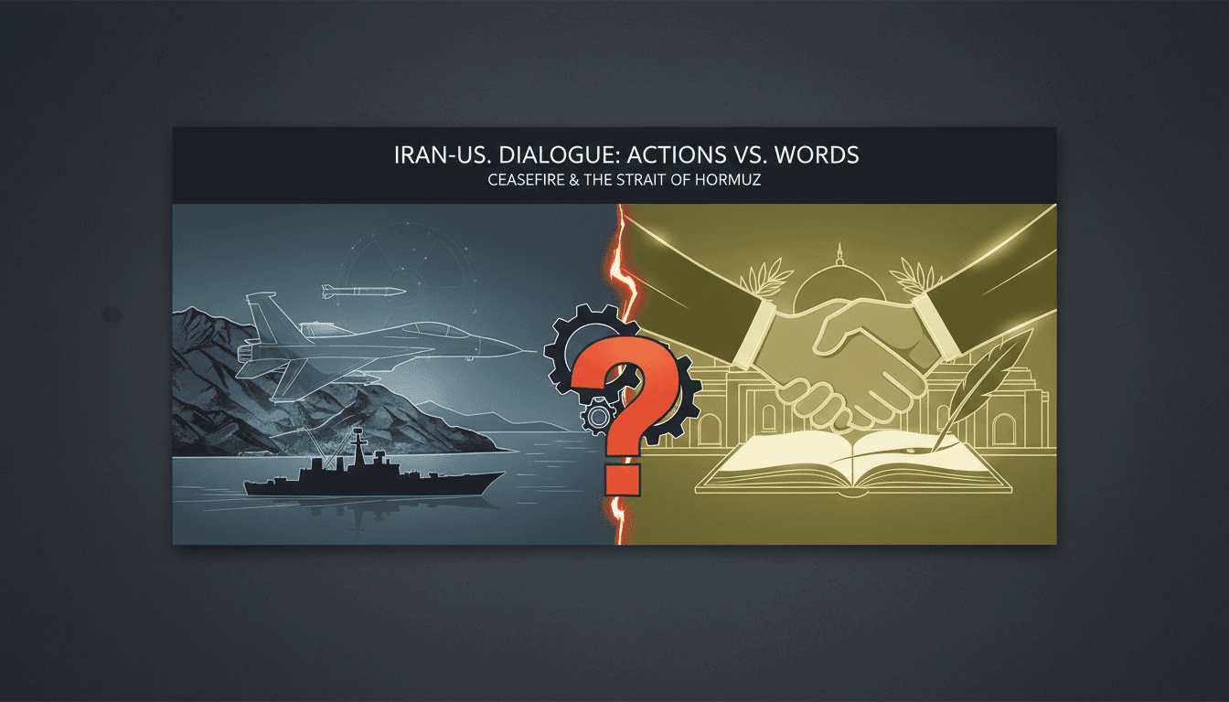 Iran's chief negotiator Mohammad Bagher Ghalibaf speaking at a press conference.