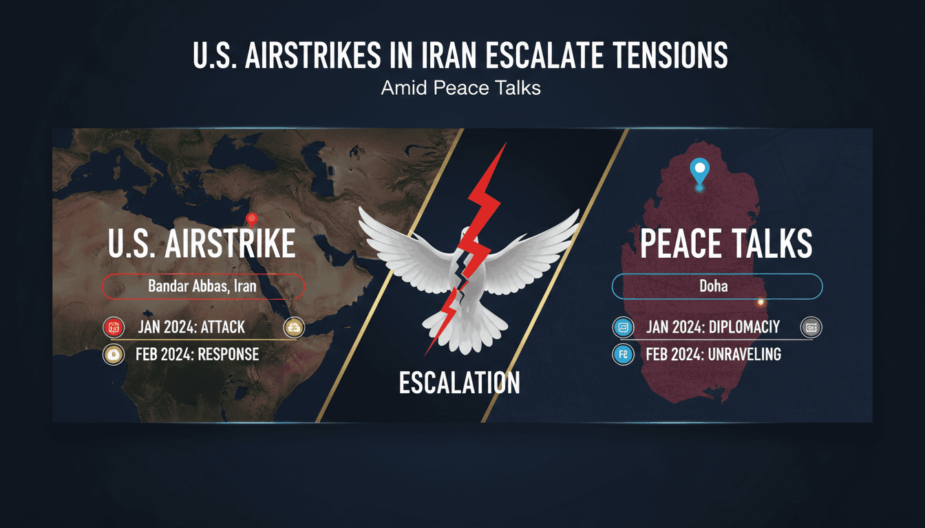 U.S. airstrikes in Iran amid peace negotiations