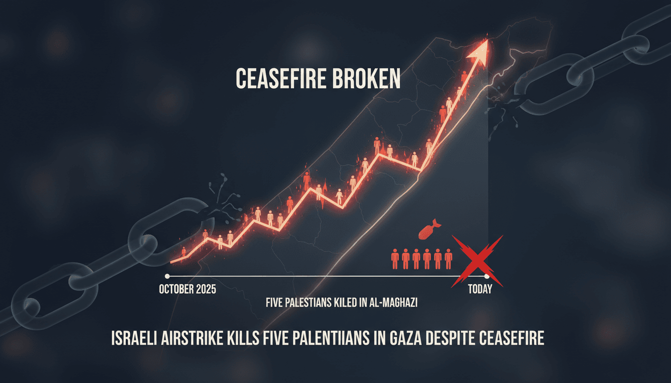 Israeli airstrike in Gaza resulting in civilian casualties