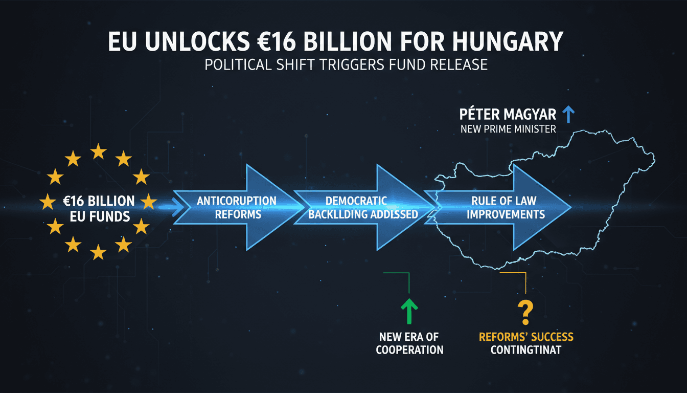 EU funds release to Hungary under new Prime Minister Péter Magyar
