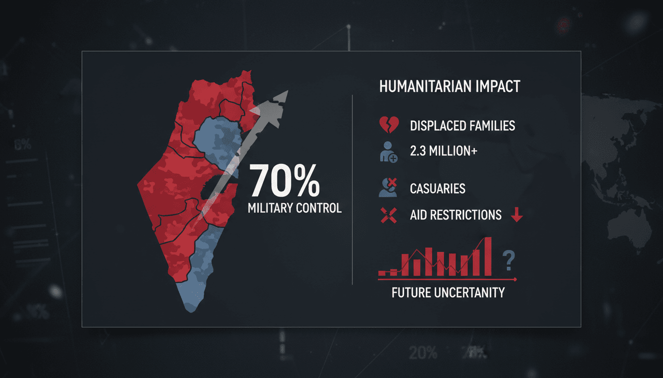 Israeli military operations in Gaza and their humanitarian impact